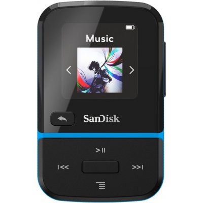 SanDisk MP3 Clip Sport Go, modrá 16 GB 85271300