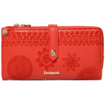 Desigual tehlovo červená peňaženka Dark Amber Ester s výšivkou od 27,98 € -  Heureka.sk