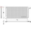 Kondenzátor klimatizácie DENSO DCN10028