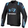 ALPINESTARS bunda T-STUNT AIR čierna/modrá/svetlo modrá 2025 Veľkosť: 4XL