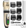 Strihací strojček na srsť zvierat 6 nadstavcov, Pet Grooming, Gold