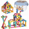 Magnetické kocky Leopard VEĽKÉ MAGNETICKÉ KONŠTRUKČNÉ KOCKY XXL 128 120