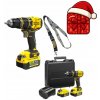 18V, 80Nm, 2x4Ah V20 Príklepová Aku Vŕtačka Stanley SFMCD721M2K