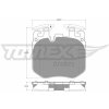 Sada brzdových platničiek kotúčovej brzdy TOMEX Brakes TX 18-50