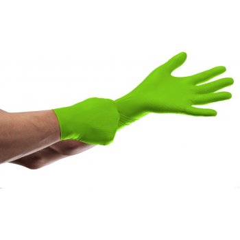 Mercator Medical Gogrip Green Nitrilové rukavice zelené 50 ks