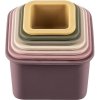 Zopa Silicone Stacking Cups stohovacie tégliky Multicolor 7 ks