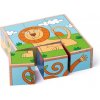 Woody Woody Kubus 3 x 3 - exotické zvieratá OLP102193056