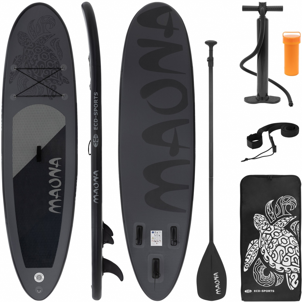 Paddleboard ECD Maona 308x76x10 cm čierna