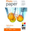 ColorWay fotopapier, vysoko lesklý, 230g/m2,100ks, A4 PG230100A4