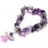 MSPERK Detský náramok ametyst s anjelom