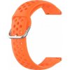 BStrap Silicone Dots remienok na Samsung Galaxy Watch 42mm remienok, orange (SSG013C0402)