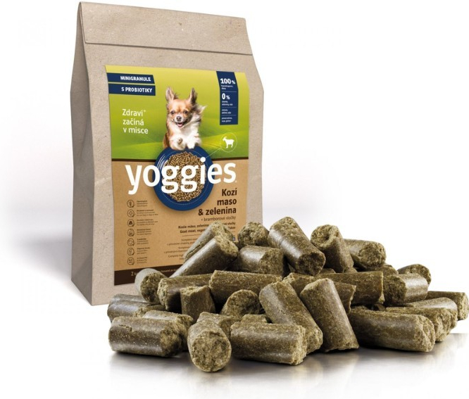 Yoggies Mini Kozie mäso pre malých psov 0,09 kg