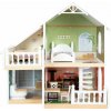 small foot Drevený domček pre bábiky s terasou
