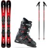 Lyžiarsky set ELAN Formula Red Quick Shift EL 7.5 GW + lyžiarky + palice