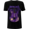 Metallica tričko Ouija Purple Čierna XL