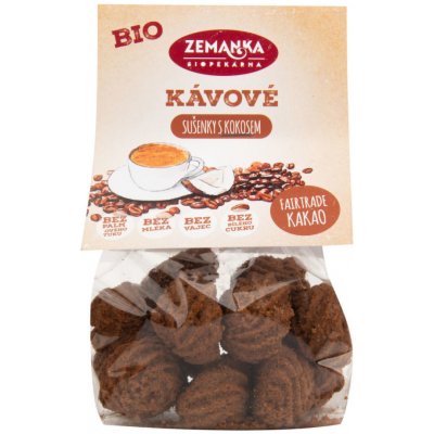 Biopekárna Zemanka BIO Kávové sušienky s kokosom 100 g