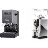 Gaggia New Classic E24, grey + Eureka Mignon Specialita, CR chrome