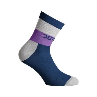 Dotout Stripe ponožky modrá/sivá