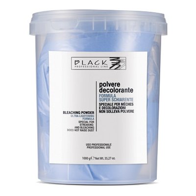 Black Bleaching Powder 1000g - Odfarbovací a melírovací prášok bezprašný