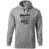 Harry - Hogwarts wasn’t hiring, so I teach Muggles instead - Mikina pánska Cape s kapucňou - S ( Tmavosivý melír )
