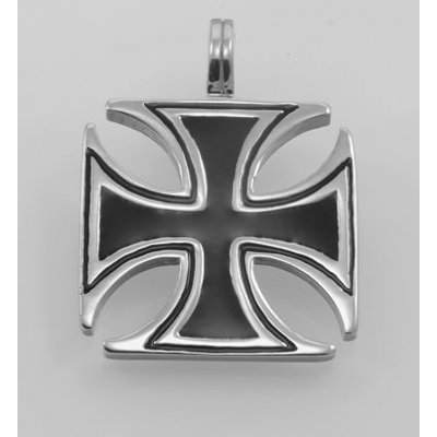 RiverSperky Přívěsek chirurgická ocel Maltézský válečný kříž OCPRIV220087