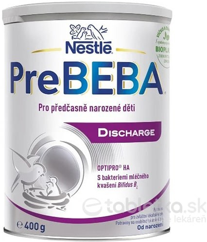 PreBEBA DISCHARGE mléčná kojenecká výživa 400 g