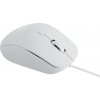 Rapoo N500 white wired optical silent Mouse