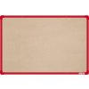 VMS VISION, s.r.o. Textilná nástenka boardOK s červeným rámčekom 600x900
