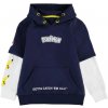 Pokémon Core Boys Double Sleeve Hoodie Blue