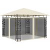 Záhradný altánok s moskytiérou 3 x 3 m Dekorhome