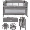 Kidwell Cestovná postieľka s dvoma úrovňami BLISSY Lift Gray 2024