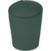 Spirella výklopný odpadkový kôš Move, tmavozelený, plast, 5 l