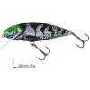 Wobler Perch Floating SALMO 12 cm - Color: HOLO DARK GREEN HEAD