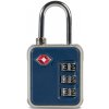 WORLDPACK TSA zámok na batožinu 3-miestny - bezpečnostný kombinačný zámok, rôzne farby Farba: Modrá