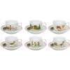 Vista Alegre - set 6x čajová šálka 0,28 l+ podšálka - Christmas Magic