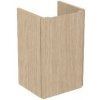 Ideal Standard Finesse - Umývadlová skrinka 35x31x55 cm, 1 dvierka, pánty vľavo, biely dub E3449US