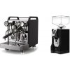 Rocket Espresso Mozzafiato FAST V, black + Eureka Mignon Bravo, CR black