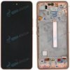 LCD displej Samsung Galaxy A53 5G (A536) a dotyk s krytom oranžovým Originál