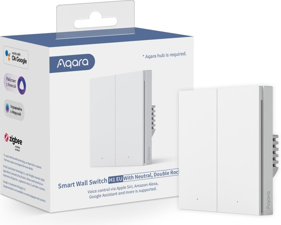 Aqara Smart Wall Switch H1 od 28,7 € - Heureka.sk