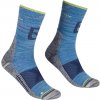 Ortovox pánske ponožky Alpinist Pro Compression Mid Socks M | farba: safety blue, veľkosť: 45-47