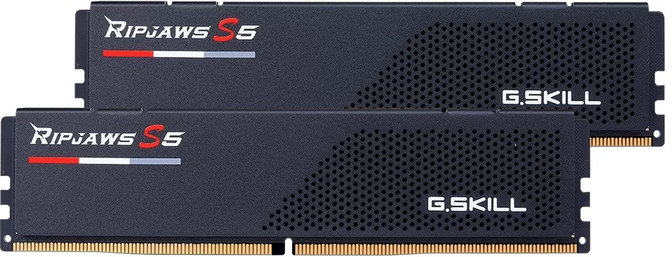 G.Skill 32GB kit DDR5 6400 CL32 Ripjaws S5 black F5-6400J3239G16GX2-RS5K
