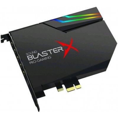 Creative Labs Sound BlasterX AE-5 Plus interný 5.1 kanálový PCI-E (70SB174000003)