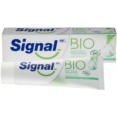 Signal Bio Natural Freshness zubná pasta pre svieži dych 75 ml