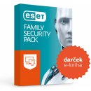 Antivírus ESET Family Security Pack 4 lic. 18 mes.