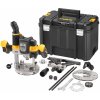 DCW620NT DEWALT 18V AKU BEZUHLÍKOVÁ HORNÍ FRÉZKA 12 MM, BEZ BATERIE A NABÍJEČKY, KUFR T-STAK