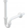 AlcaPlast A80-DN32 - Sifón umývadlový trubkový DN 32 s prevlečnou maticou G 5/4
