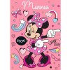 Deka detská flecee Minnie ružová 140x100cm Faro
