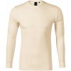 MALFINI Pánske tričko s dlhým rukávom Merino Rise LS - Mandľová | XL