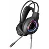 VARR Herné RGB slúchadlá s HI-FI stereo mikrofónom [45551]