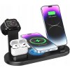 NABÍJAČKA QI 6V1 IPHONE MAGSAFE APPLE WATCH AIRPODS USB-C RYCHLÁ